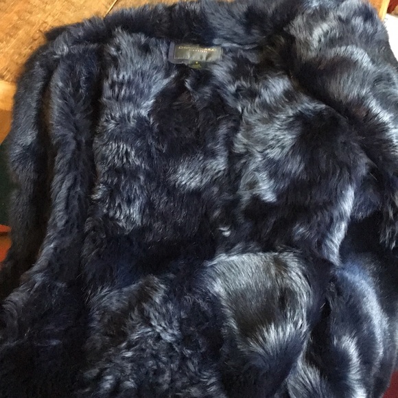 Authentic Shearling Donna Karan coat.